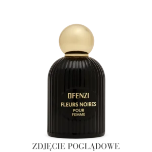 Perfumy damskie Fleurs Noires JFenzi – woda perfumowana 100 ml w eleganckim ciemnym flakonie