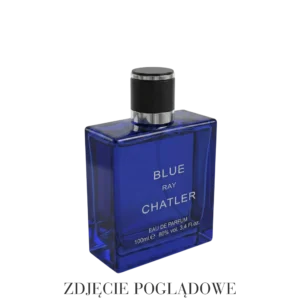 Perfumy męskie Blue Ray Chatler – woda perfumowana 100 ml w charakterystycznym różowo-fioletowym flakonie