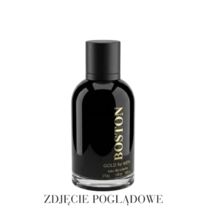 Perfumy męskie Boston Gold Cote Azur – woda perfumowana 100 ml w eleganckim flakonie ze złotym akcentem