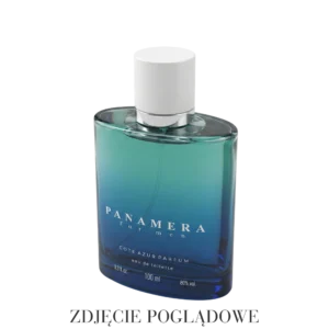 Perfumy męskie Panamera Blue Ocean Cote Azur – woda perfumowana 100 ml w eleganckim niebieskim flakonie